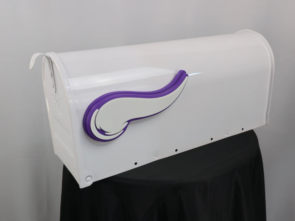 Customizable Football Horn Mailbox
