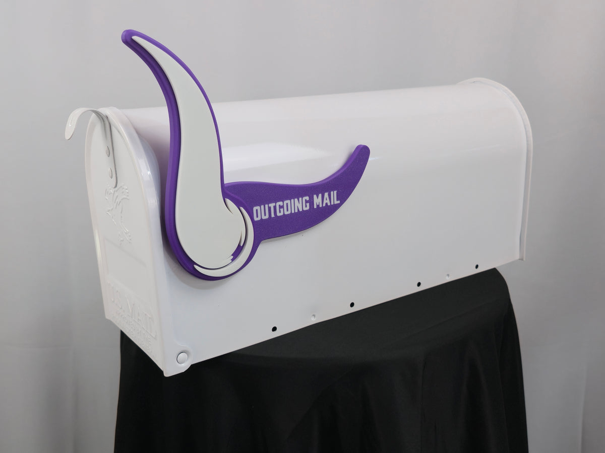Customizable Football Horn Mailbox