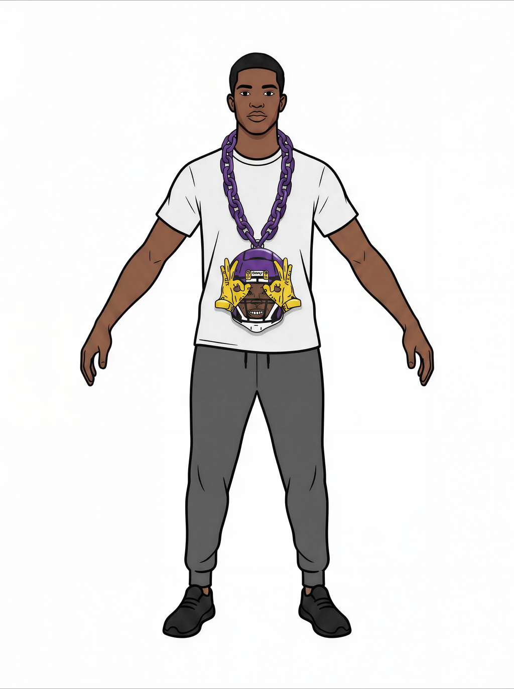 JJ Griddy Hype Chain