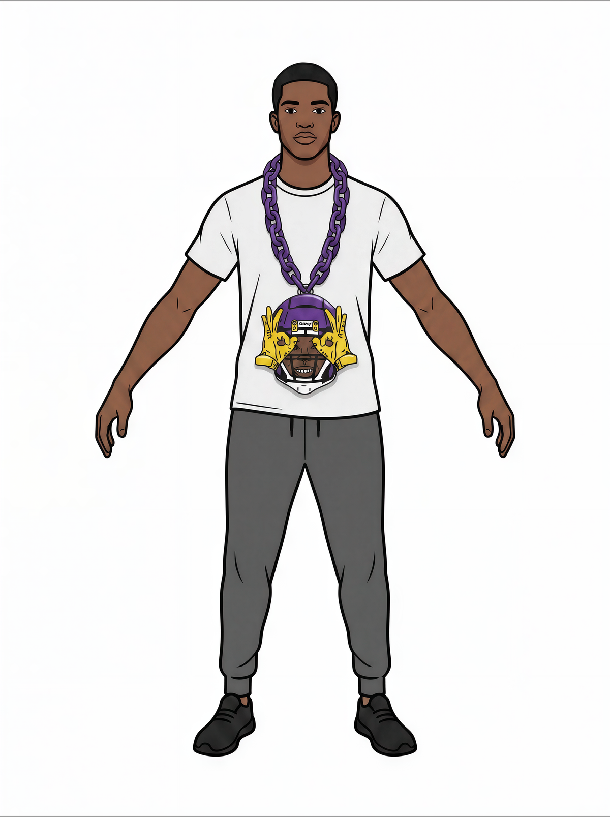 JJ Griddy Hype Chain