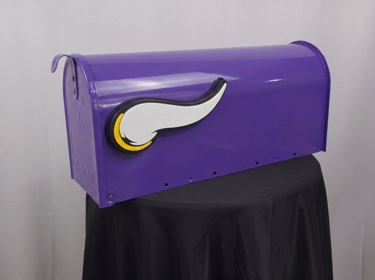 Customizable Football Horn Mailbox